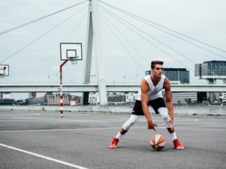 étirements des basketteurs
